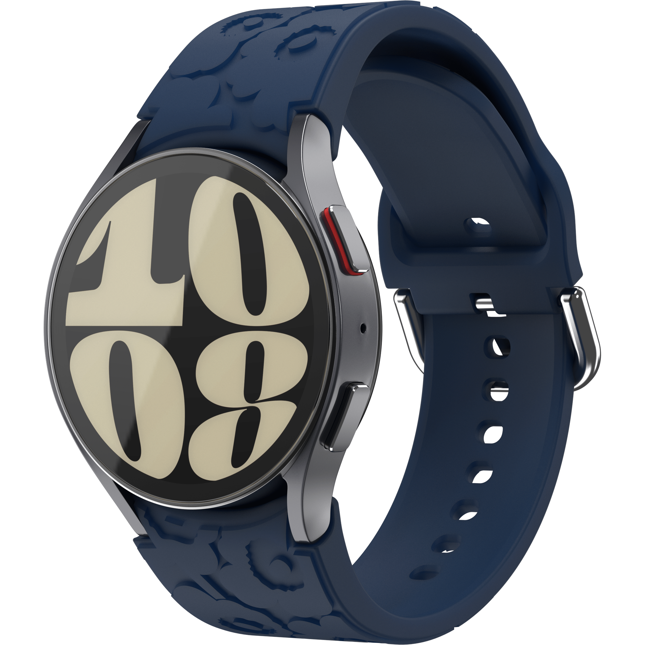 Samsung X Marimekko Silicone Strap for Galaxy Watch, Navy