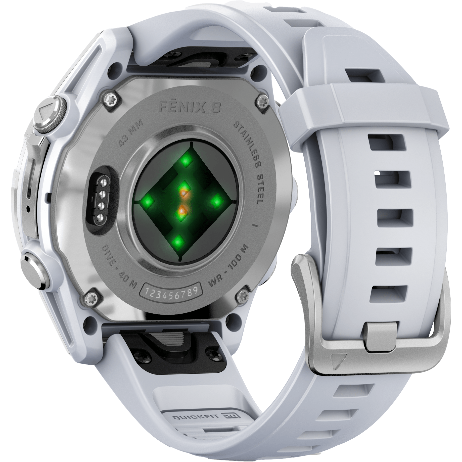 Garmin Fēnix 8 – 43 mm Silver