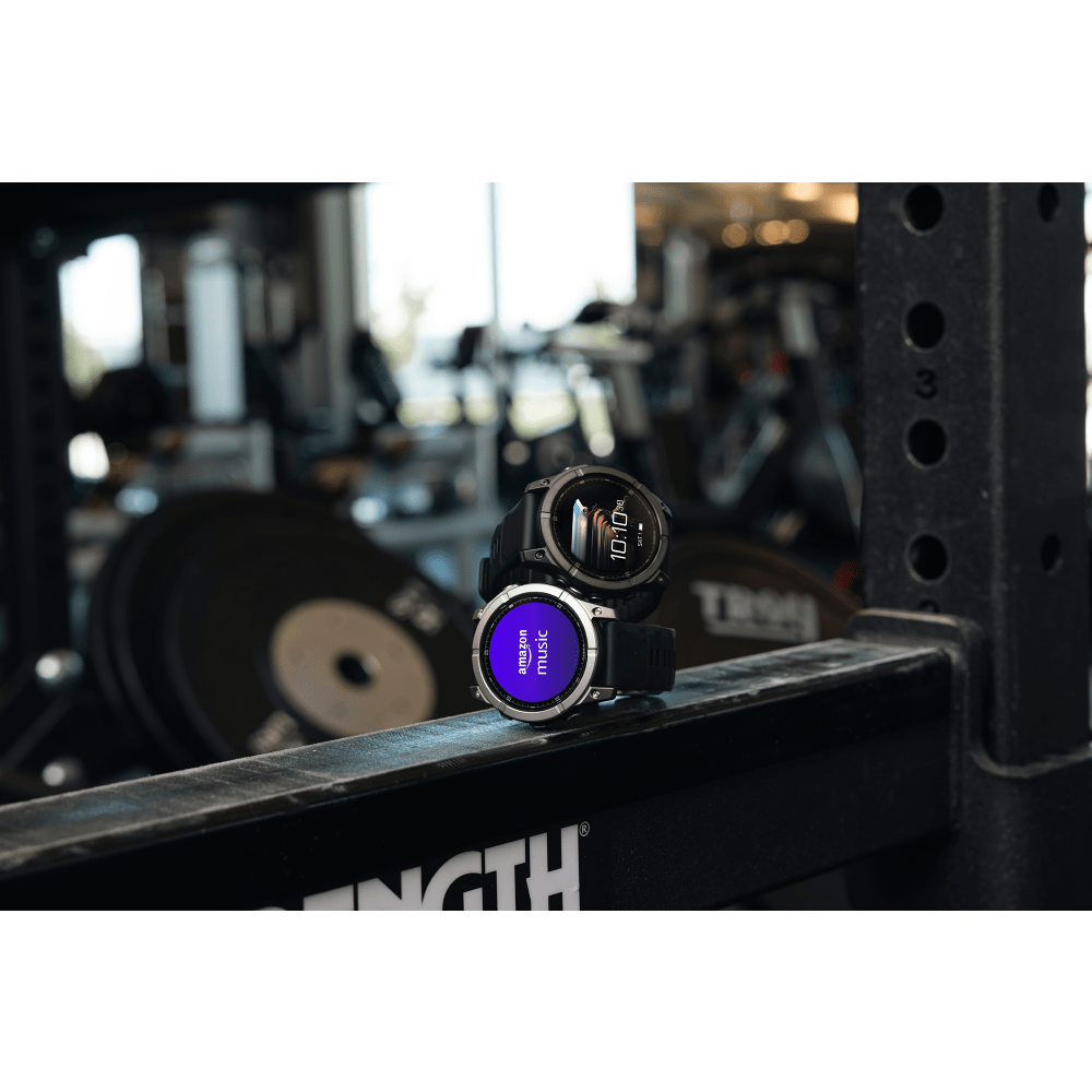 Garmin Fenix E AMOLED Smartwatch, 47 mm, Slate Gray Steel