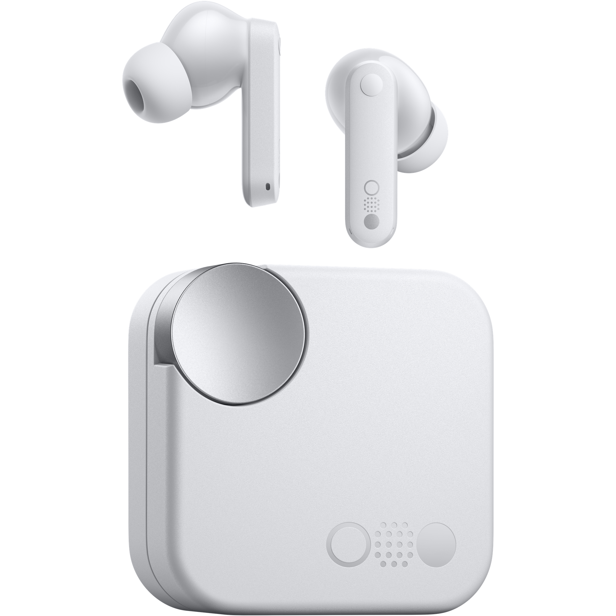 CMF Buds by Nothing Noise Cancelling In-Ear Headphones, Light Grey