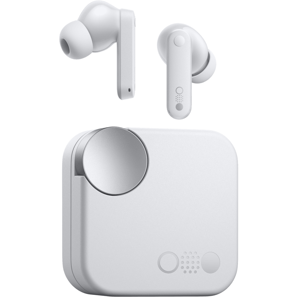 CMF Buds by Nothing Noise Cancelling In-Ear Headphones, Light Grey