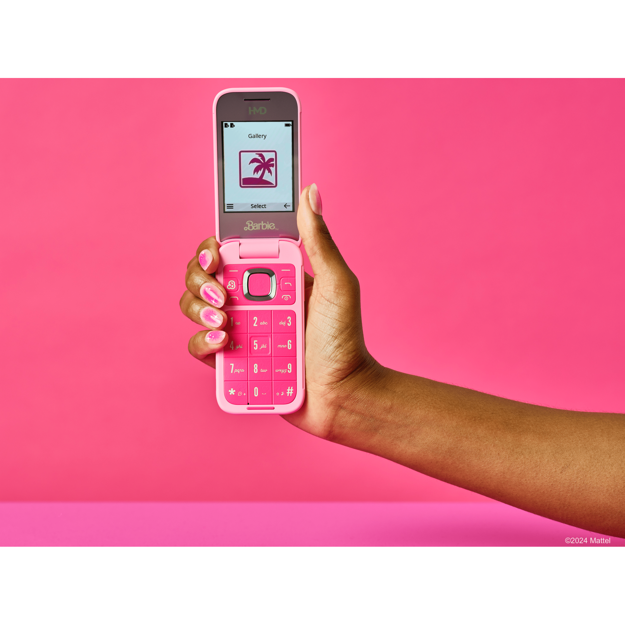 HMD Barbie Phone - Feature Phone Dual-SIM, Pink