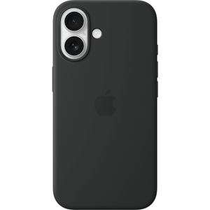 Apple iPhone 16 Silicone Case with MagSafe, Black