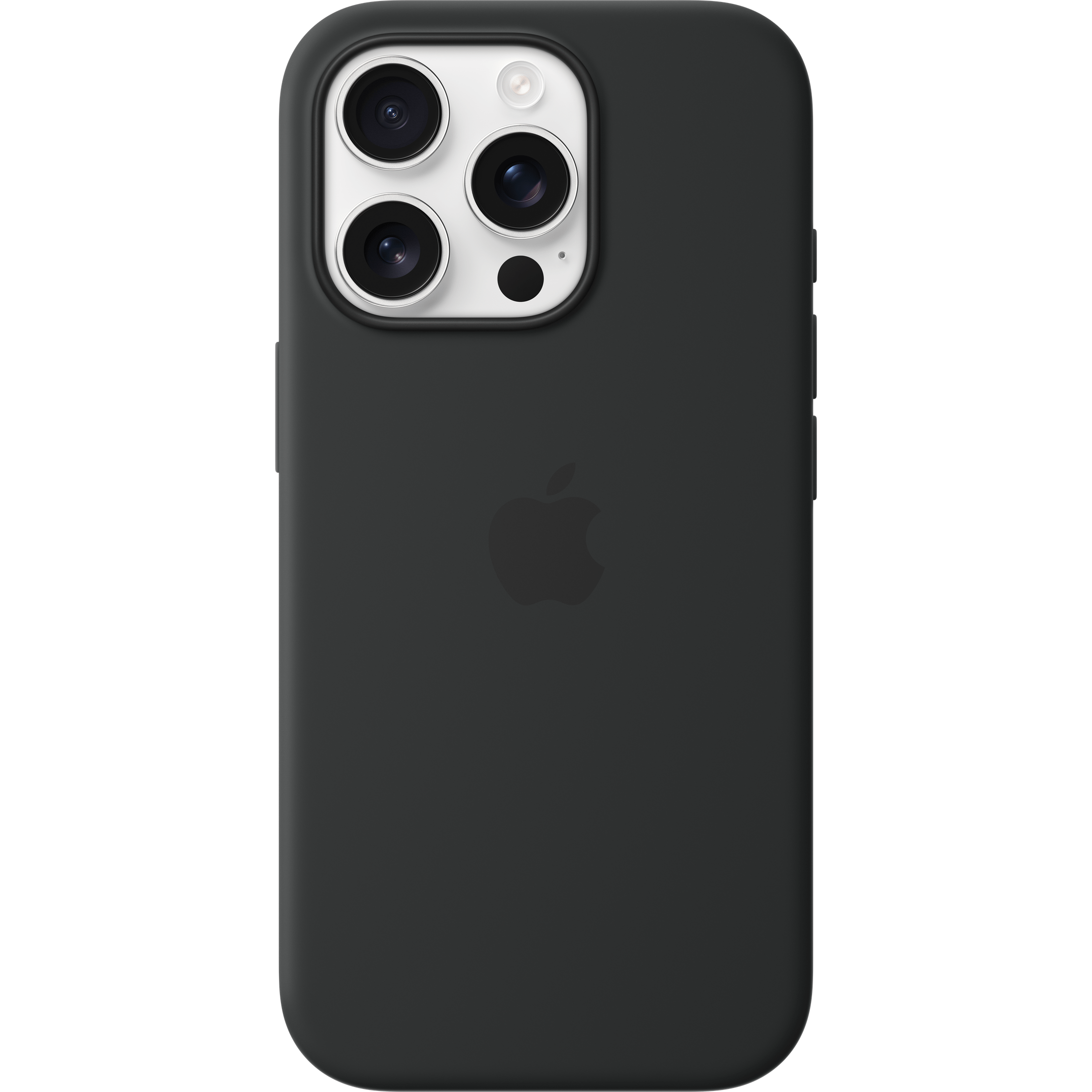 iPhone 16 Pro Silicone Case with MagSafe - Black