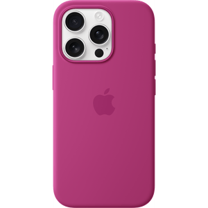 iPhone 16 Pro Silicone Case with MagSafe - Fuchsia