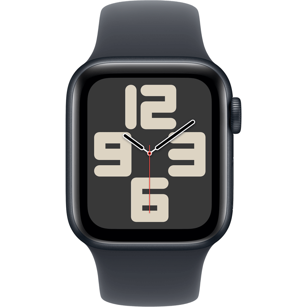 Apple Watch SE GPS + Cell 40mm with Aluminum Case and Sport Band, Midnight, M/L