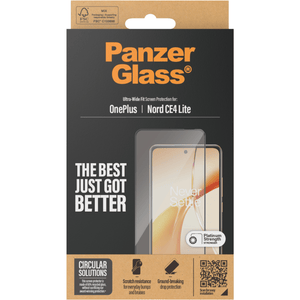 PanzerGlass ScreenProt w.BlackFrame OP NordCE4Lite