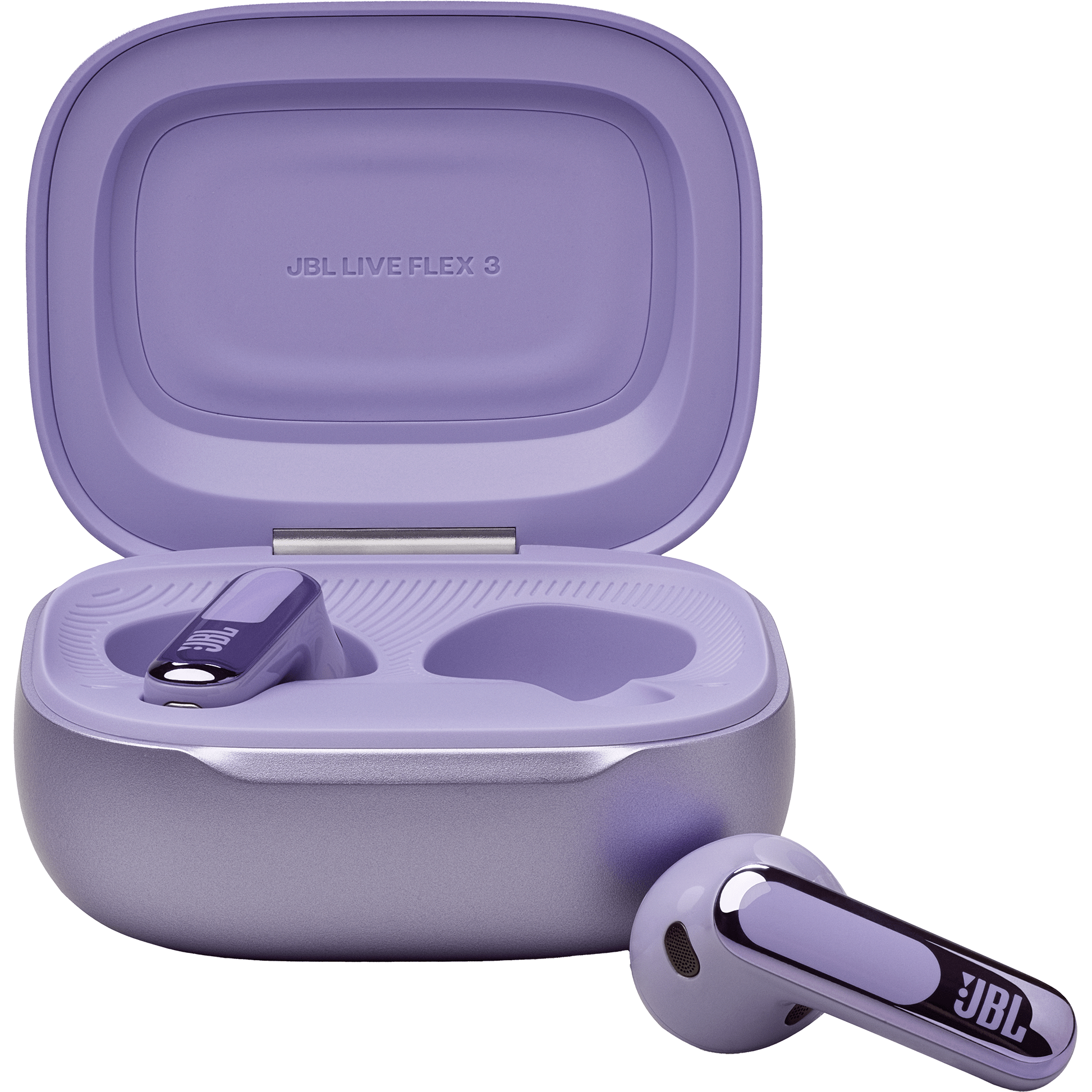 JBL Live Flex 3 Wireless Noise-Cancelling Earbuds, Purple