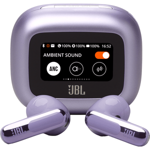 JBL Live Flex 3 Wireless Noise-Cancelling Earbuds, Purple