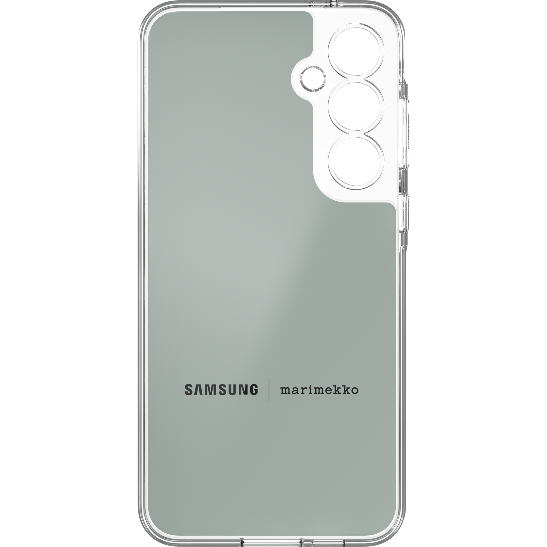SAMSUNG X MARIMEKKO DUAL LAYER CASE A55 GREY/SILVE
