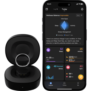 RingConn Smart Ring Gen 2 Silver Size 14