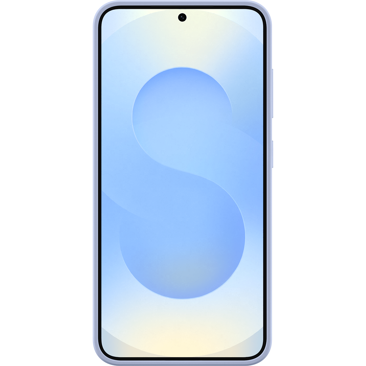 Samsung Galaxy S25 Silicone Case, Light Blue