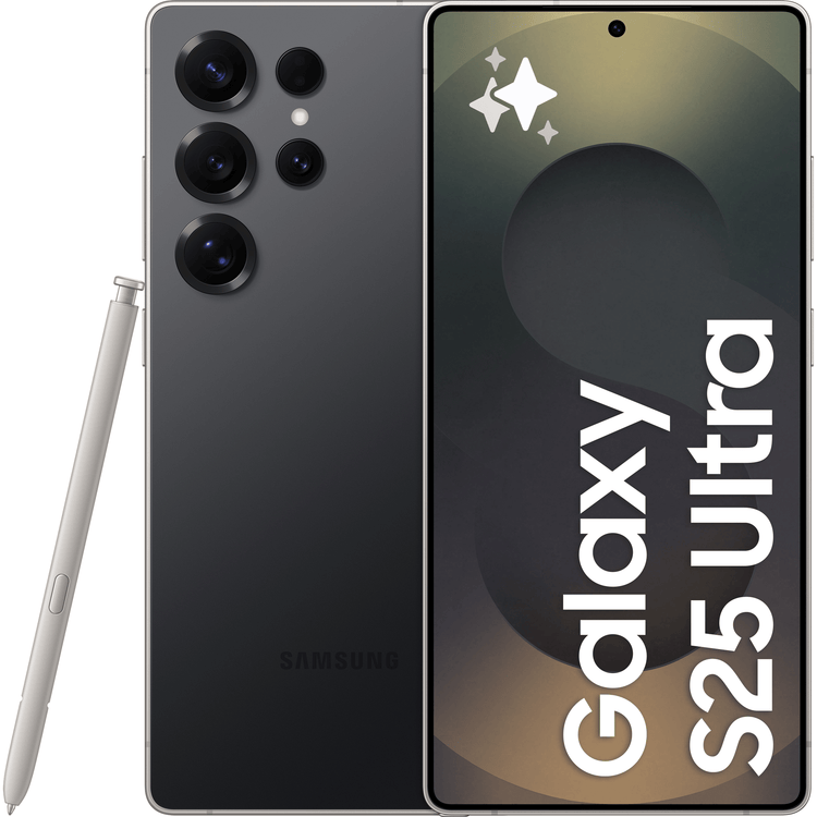 Samsung Galaxy S25 Ultra 5G, 512 Gt, Titanium Black