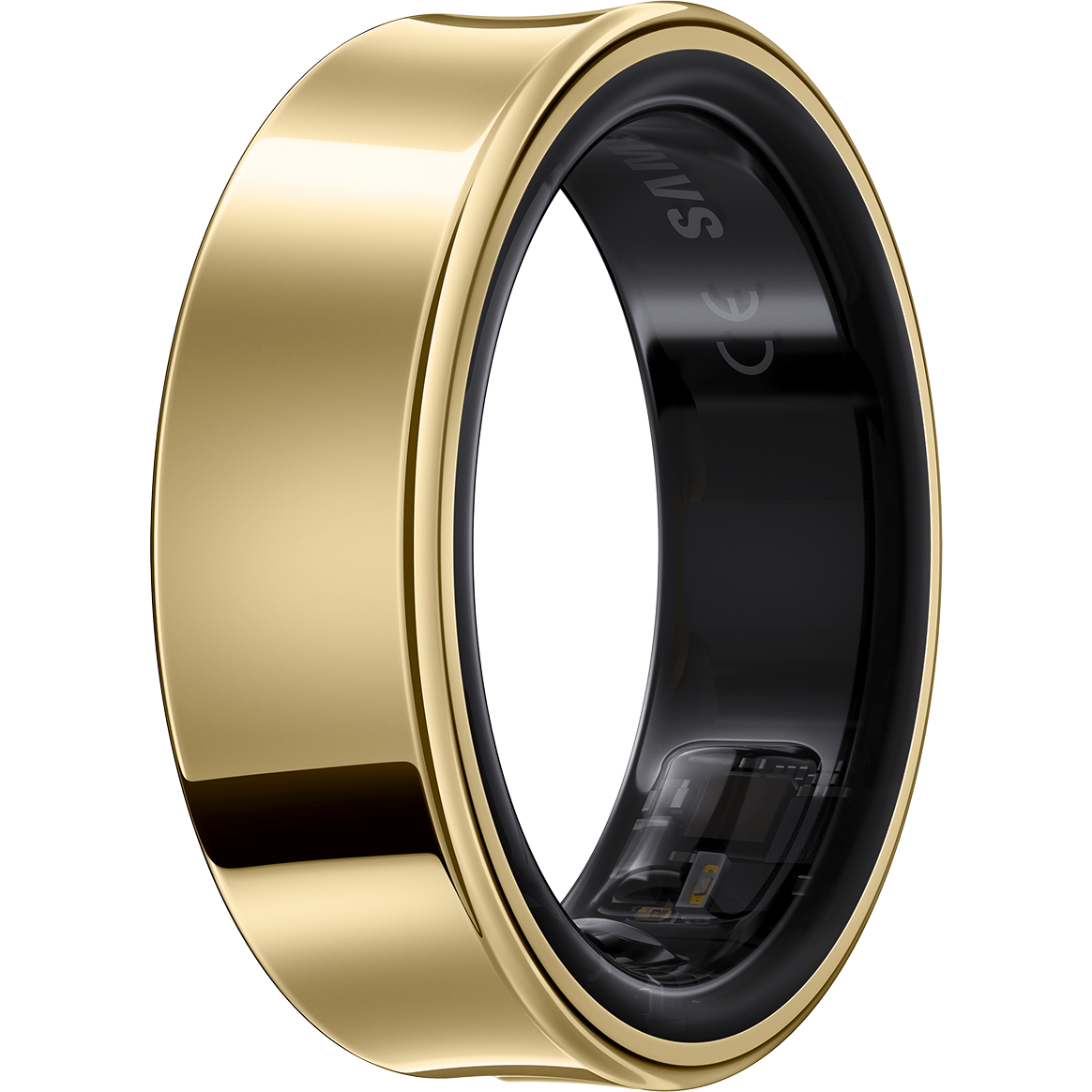 Samsung Galaxy Ring Titanium Gold, Size 14