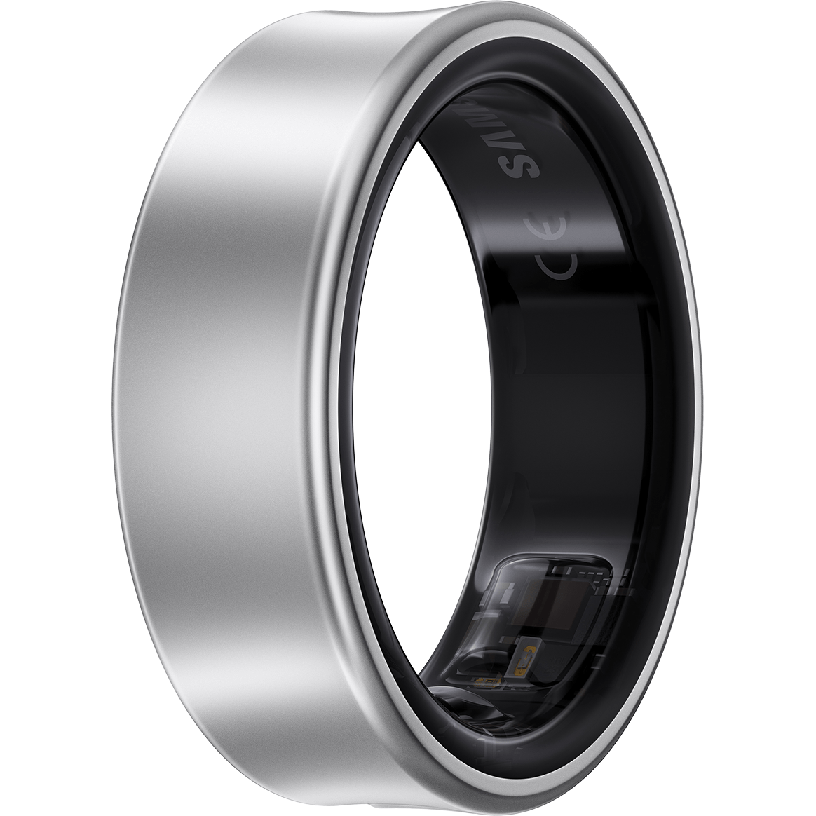 Samsung Galaxy Ring Titanium Silver, Size 13