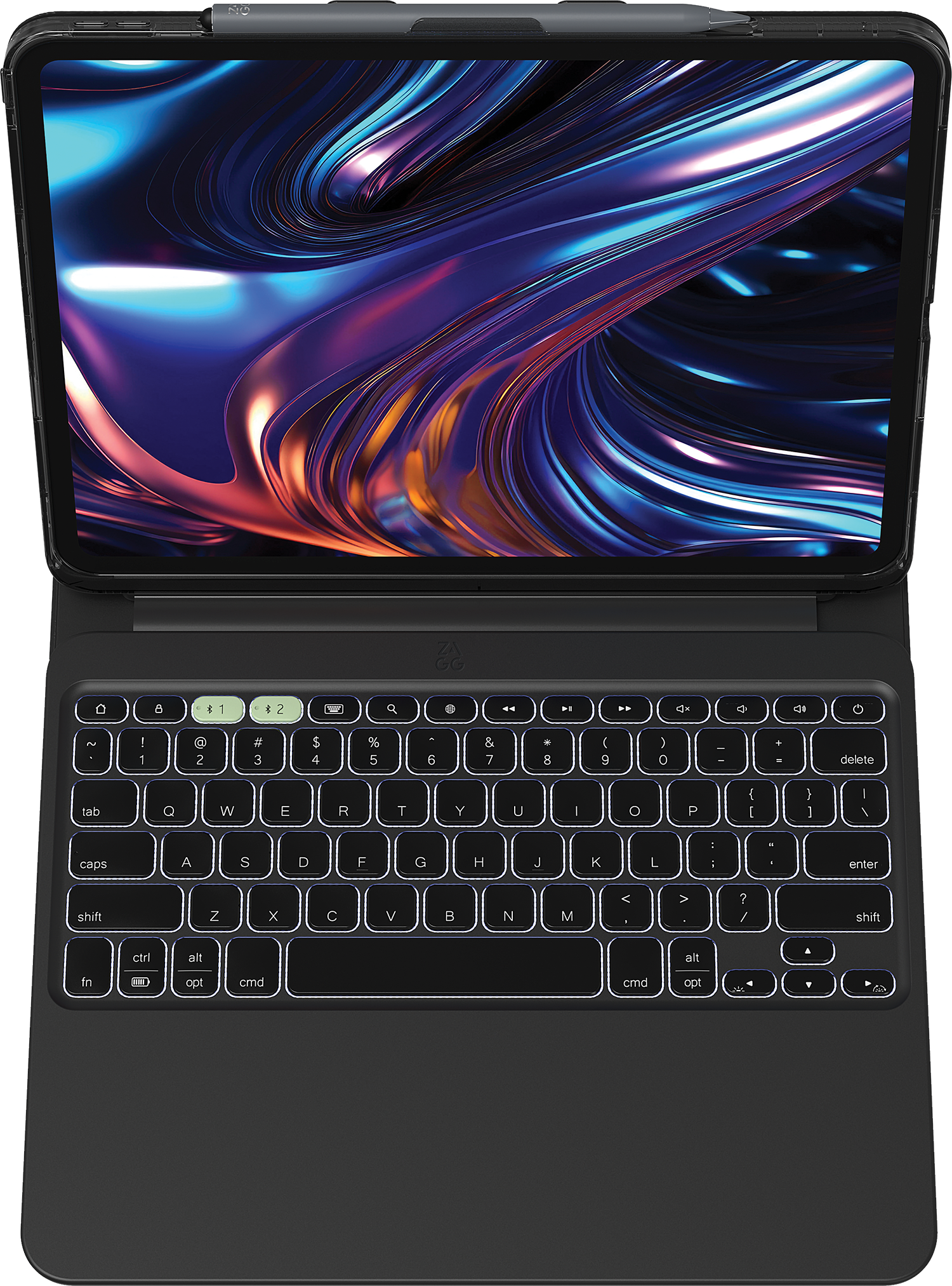 Zagg Pro Keys 2 tangentbordsfodral för Apple iPad Pro 13" (2024)