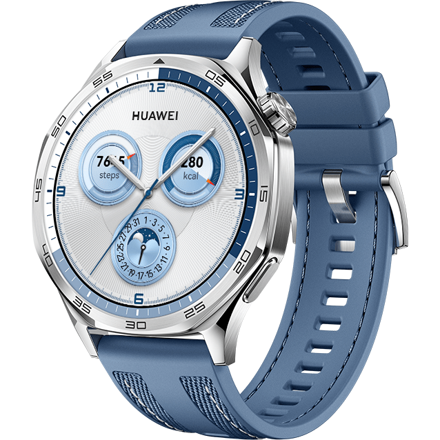 Huawei Watch GT5 Smartwatch, 46 mm, Blue