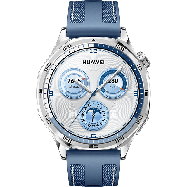 Huawei Watch GT5 Smartwatch, 46 mm, Blue