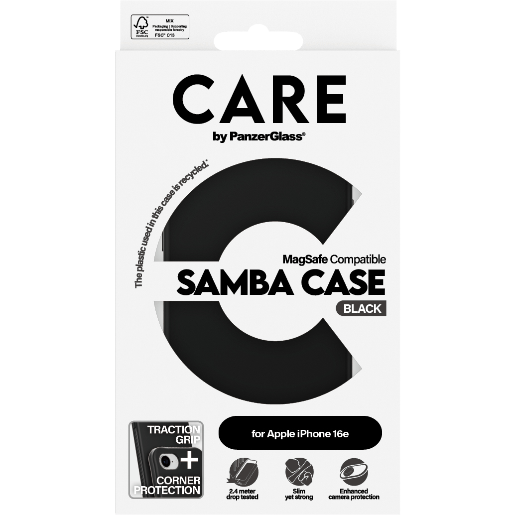 PANZERGLASS CARE FASH CASE MAGSAFE IPHONE 16e
