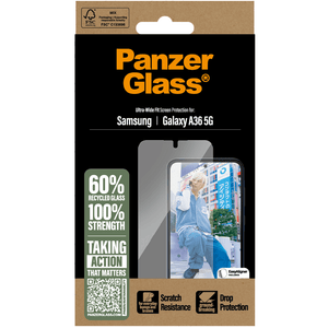 PanzerGlass Ultra-Wide Screen Protector for Samsung Galaxy A36 5G
