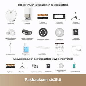 Dreame X50 Ultra Complete Robot Vacuum Cleaner, White