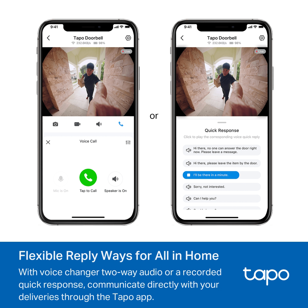 TP-Link Tapo D235 Doorbell Camera