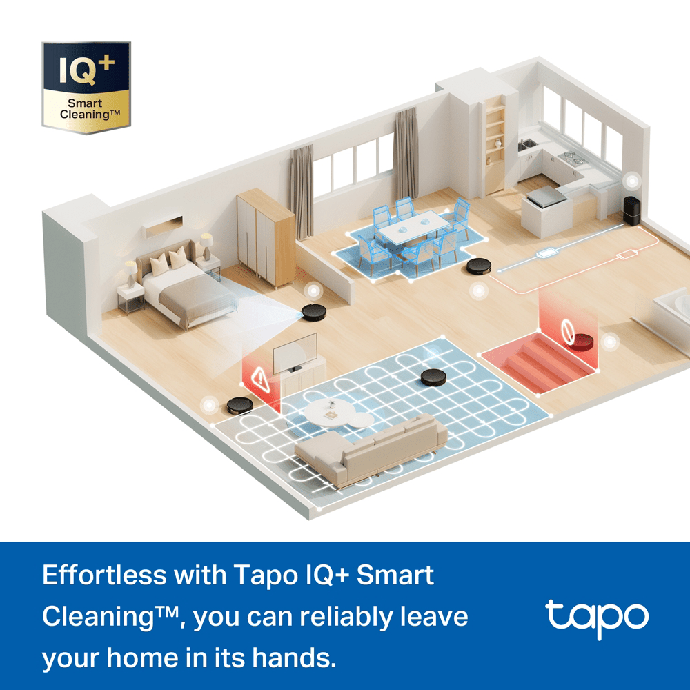 Tapo RV20 Max Plus Robot Vacuum Cleaner