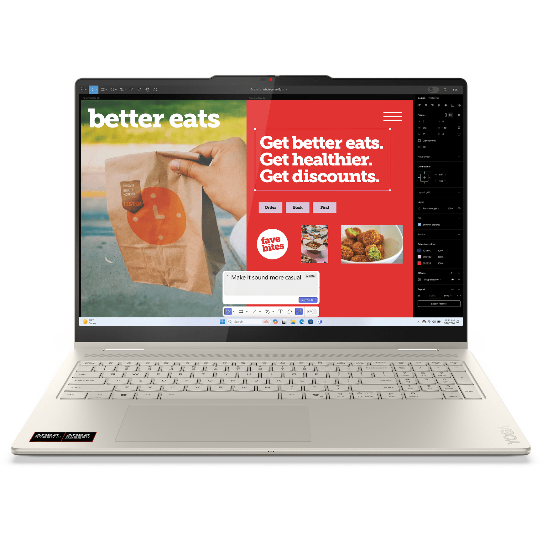 Lenovo Yoga 7 2-in-1 16AKP 16" Ryzen AI 7 350