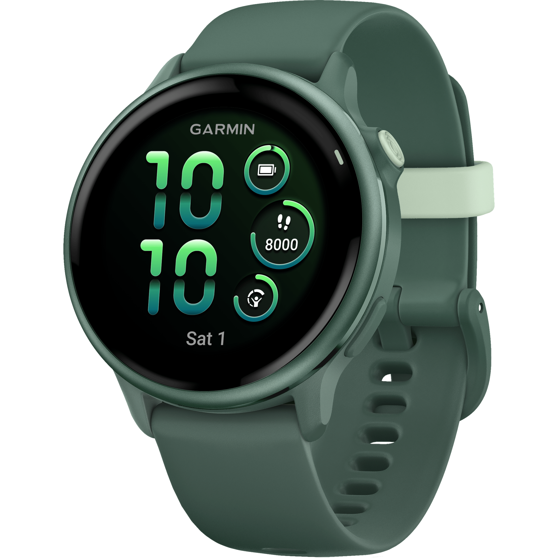 Garmin Vivoactive 6 GPS Smartwatch, Jasper Green