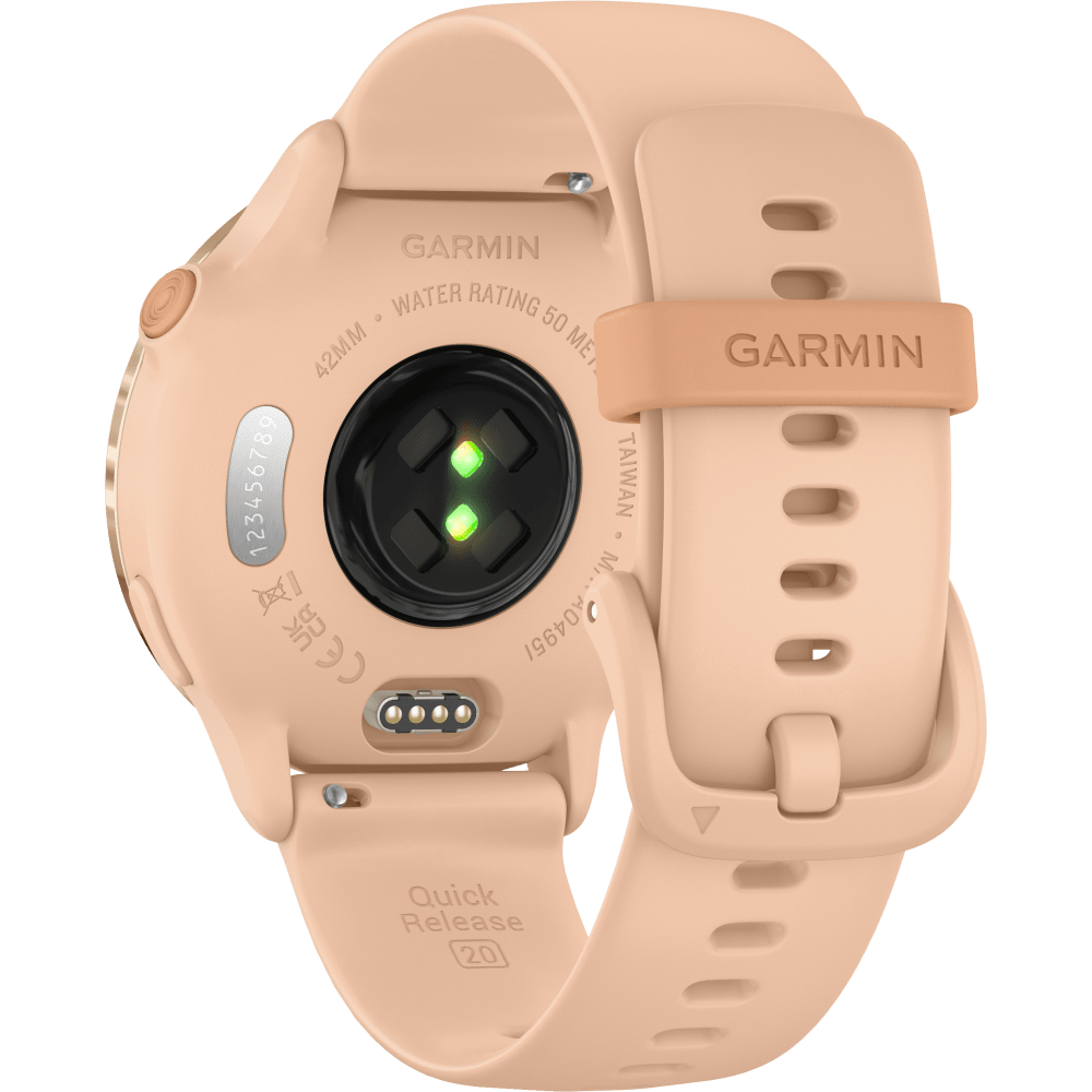Garmin Vivoactive 6, GPS, Pink Dawn Metall