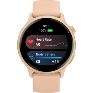 Garmin Vivoactive 6, GPS, Pink Dawn Metall
