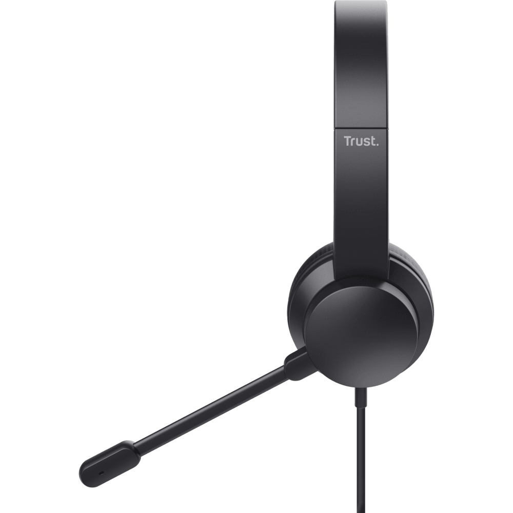 Trust Ayda USB-A PC Headset, Black