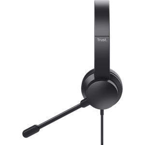 Trust Ayda USB-A PC Headset, Black