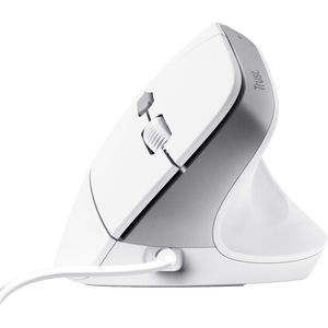 Trust Bayo II Ergonomic Mouse, White