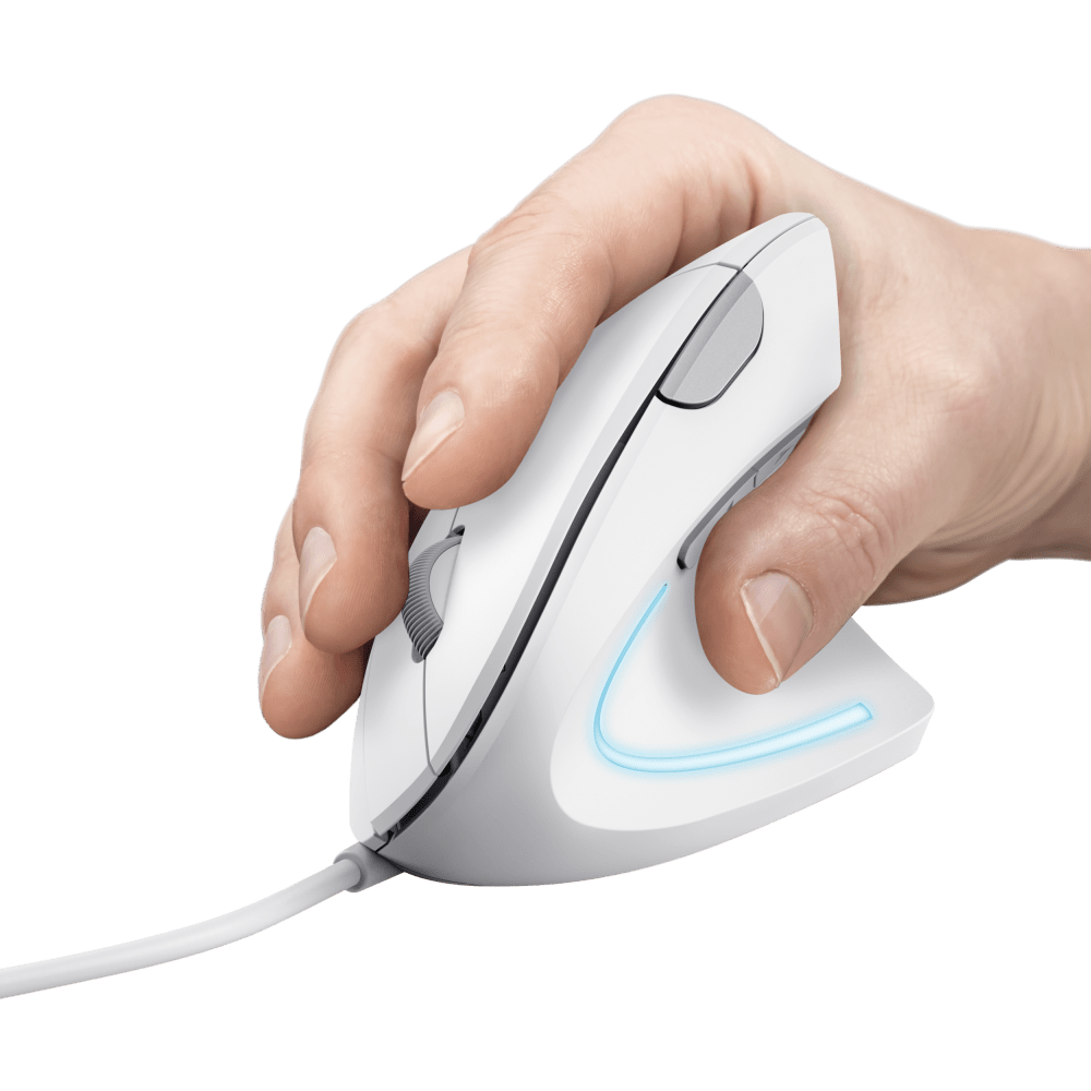 Trust Verto Ergo Mouse - White