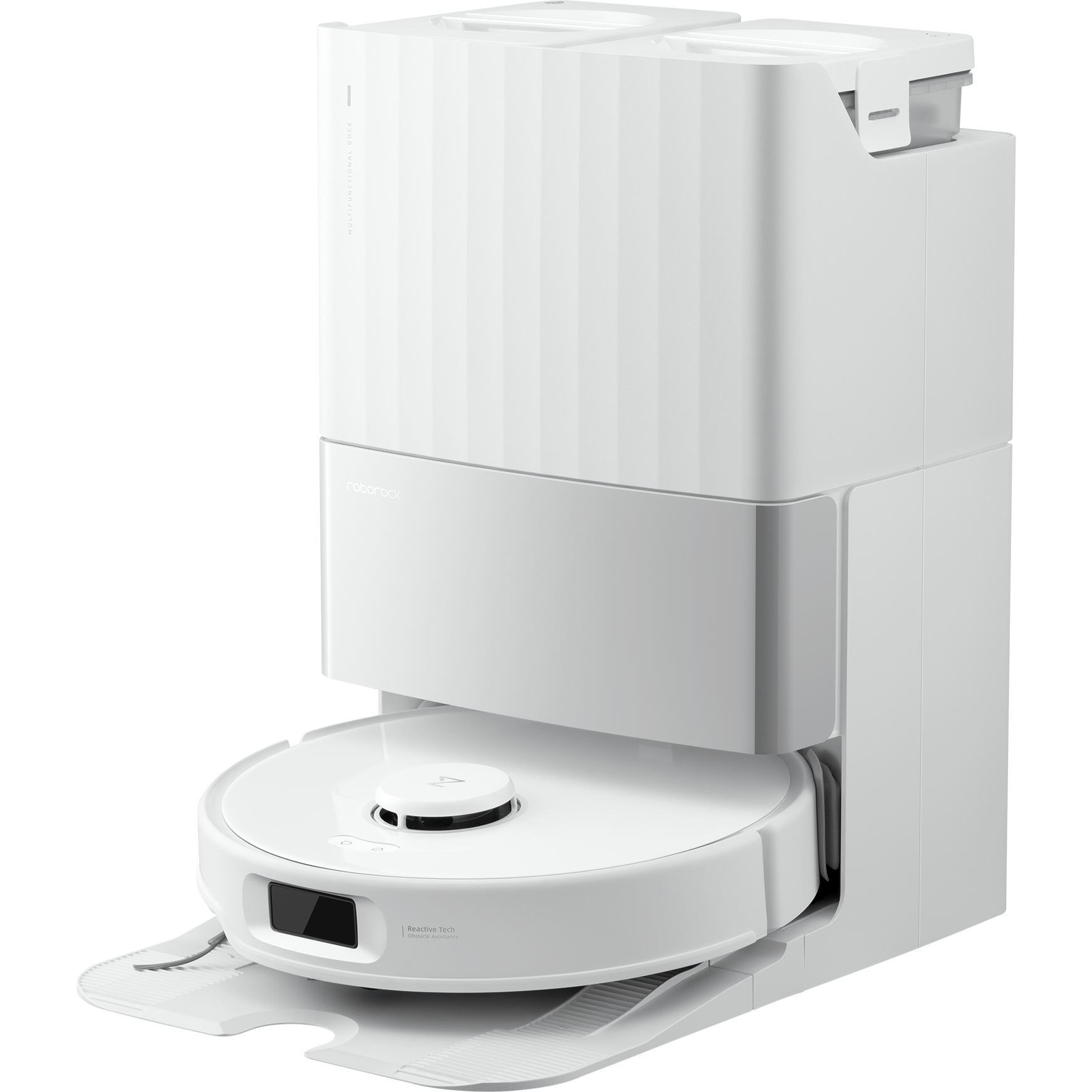 Roborock Qrevo Edge 5V1 Robot Vacuum Cleaner, White