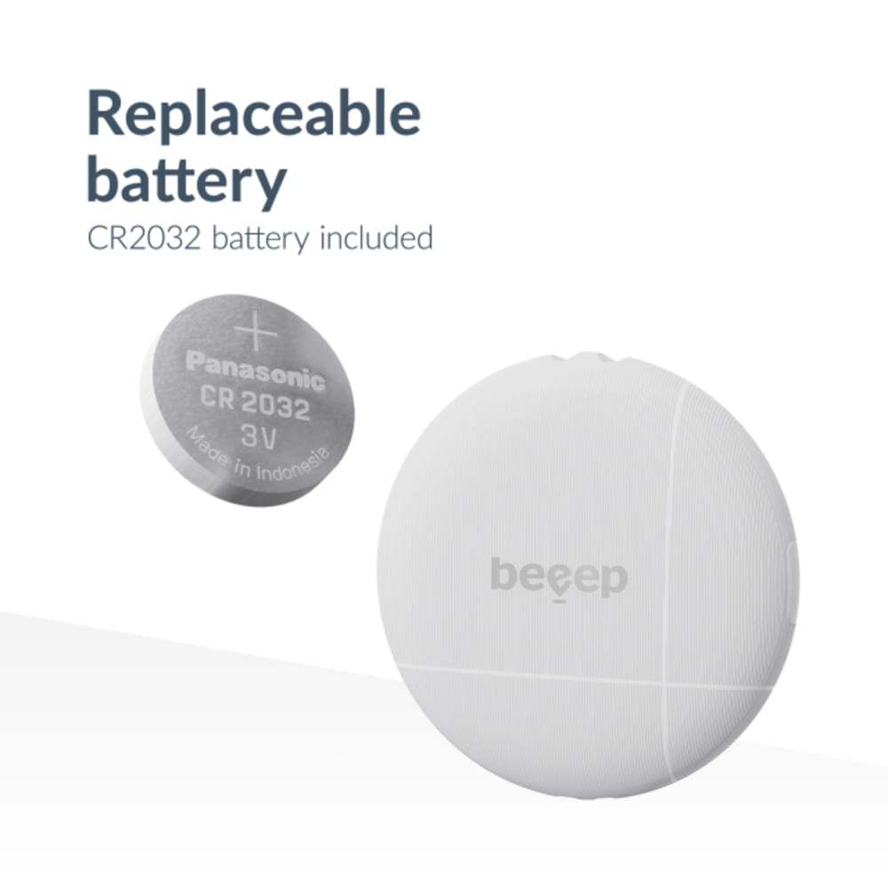 Beeep BeTag Find My Tracker, White