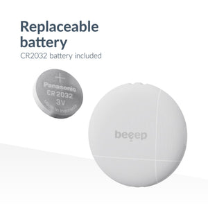 Beeep BeTag Find My Tracker, White