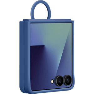 Samsung Z Flip7 Ring Case, Blue