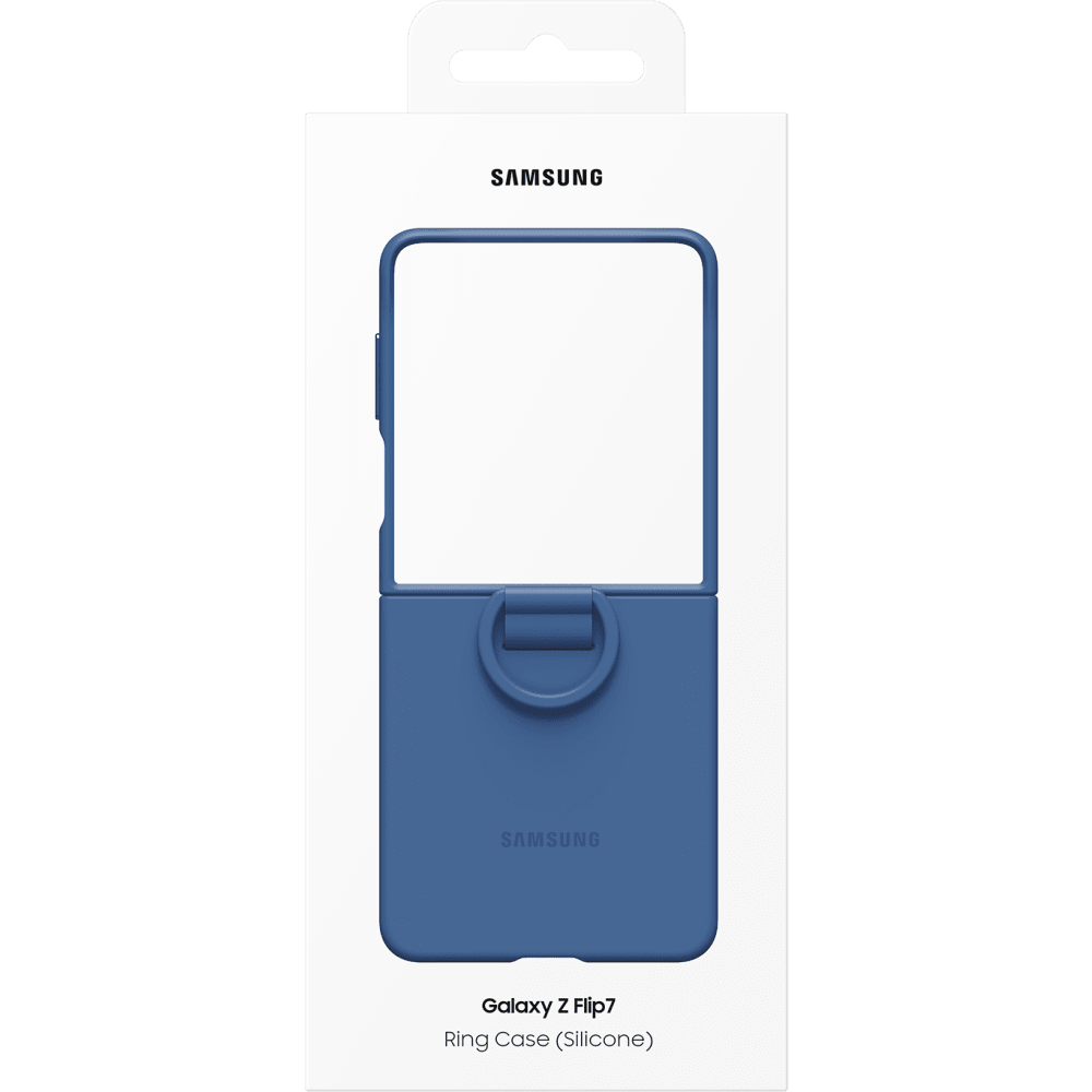 Samsung Z Flip7 Ring Case, Blue