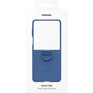 Samsung Z Flip7 Ring Case, Blue