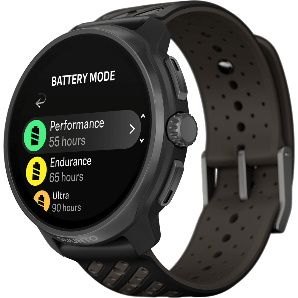 Suunto Race 2 Titanium Sport Watch, Black