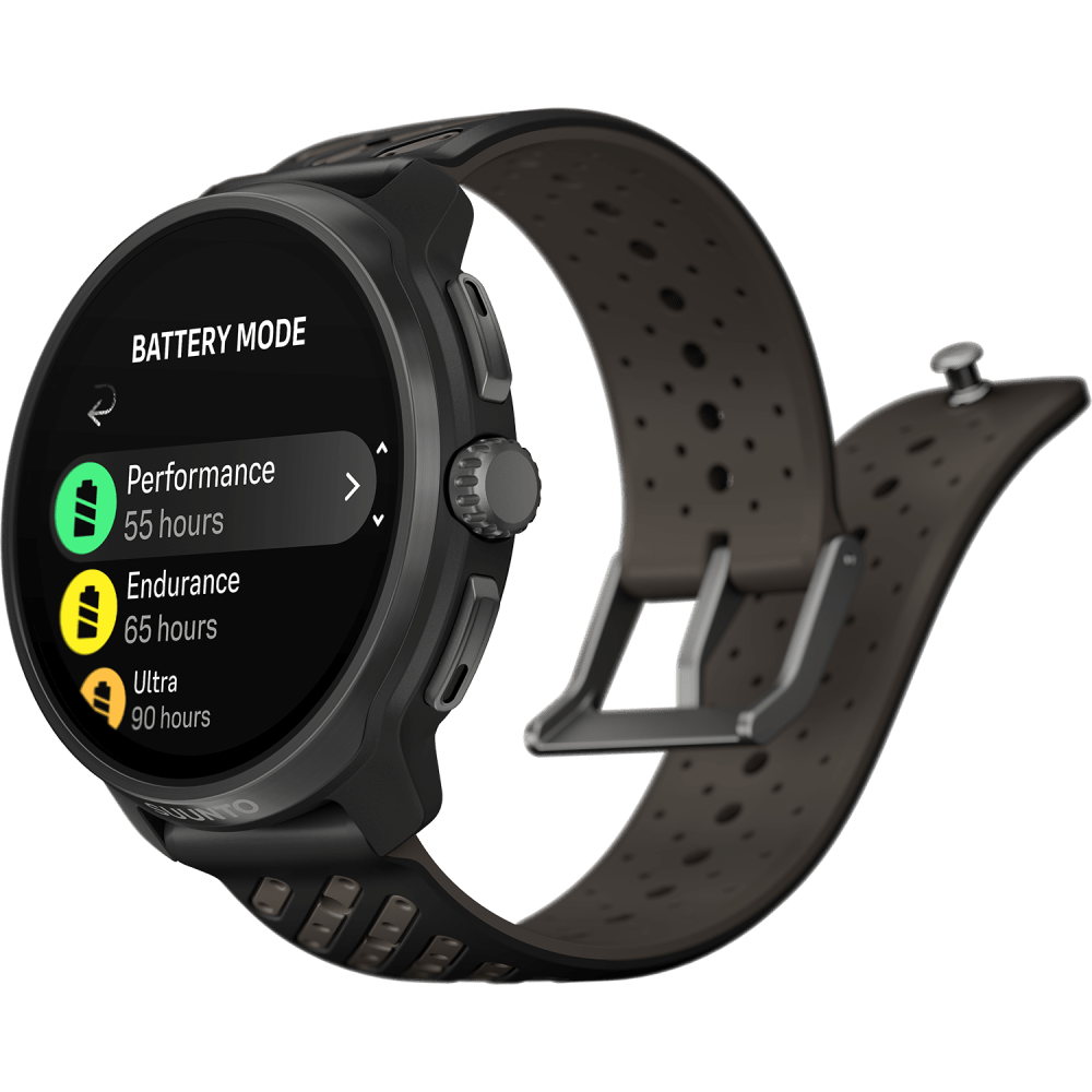 Suunto Race 2 Titanium Sport Watch, Black