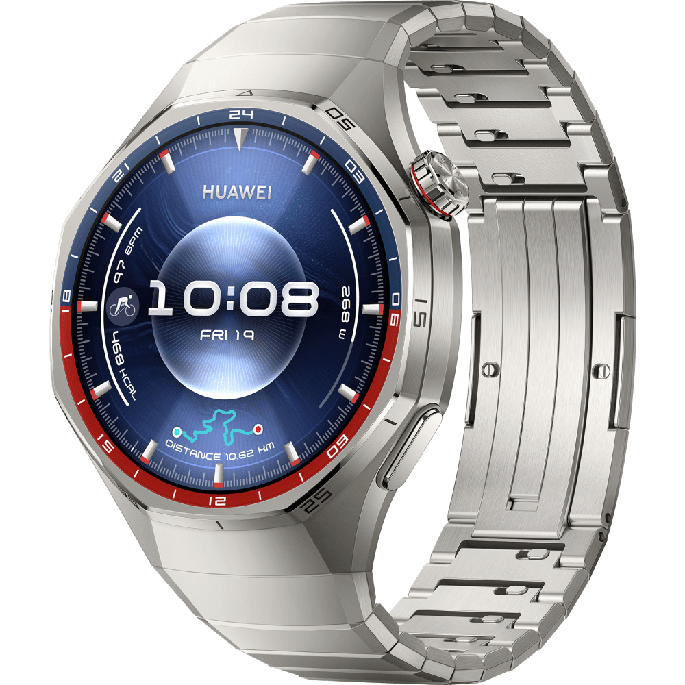 Huawei Watch GT 6 Pro Smartwatch, Titanium Strap, 46mm