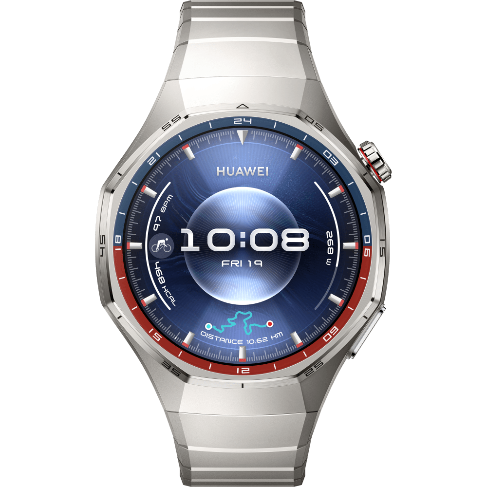 Huawei Watch GT 6 Pro Smartwatch, Titanium Strap, 46mm