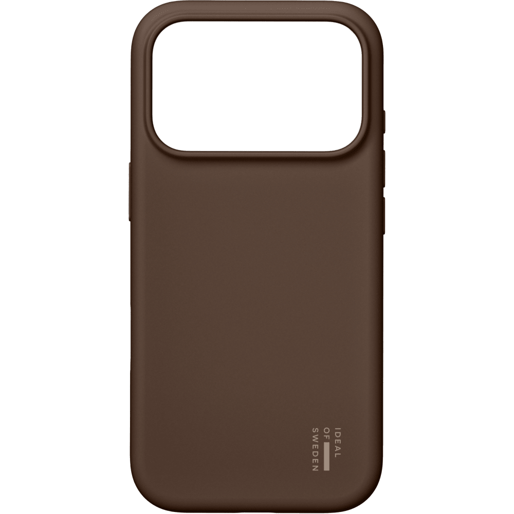 iDeal of Sweden Silicone Case MagSafe for iPhone 17 Pro, Mocha Mousse