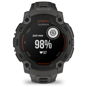 Garmin Instinct E 45mm Smartwatch, Black/Charcoal