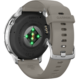 Garmin Venu 4 Smartwatch, 45mm, Silver-grey