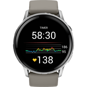 Garmin Venu 4 Smartwatch, 45mm, Silver-grey