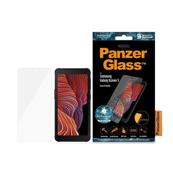 PanzerGlass Case Friendly, Galaxy XCover 5 - Screen Glass